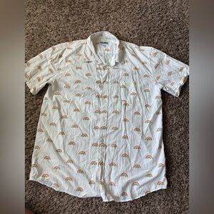 Tipsy Elves Rainbow Button Down